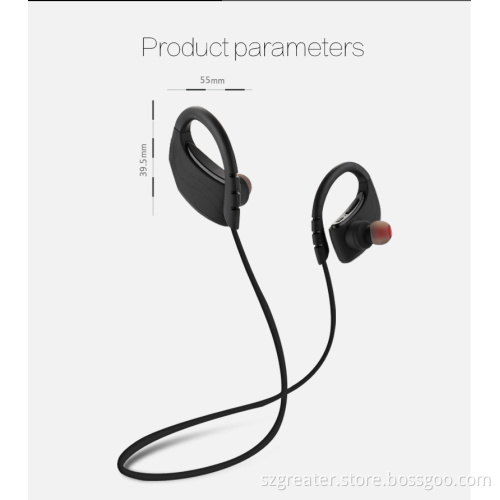 Hot sale sport bluetooth earphone true IPX7 waterproof headphone multipoint connection earphone